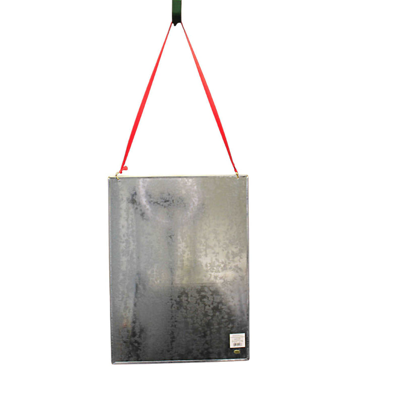 Christmas Santa In Sleigh Wall Hanging - - SBKGifts.com