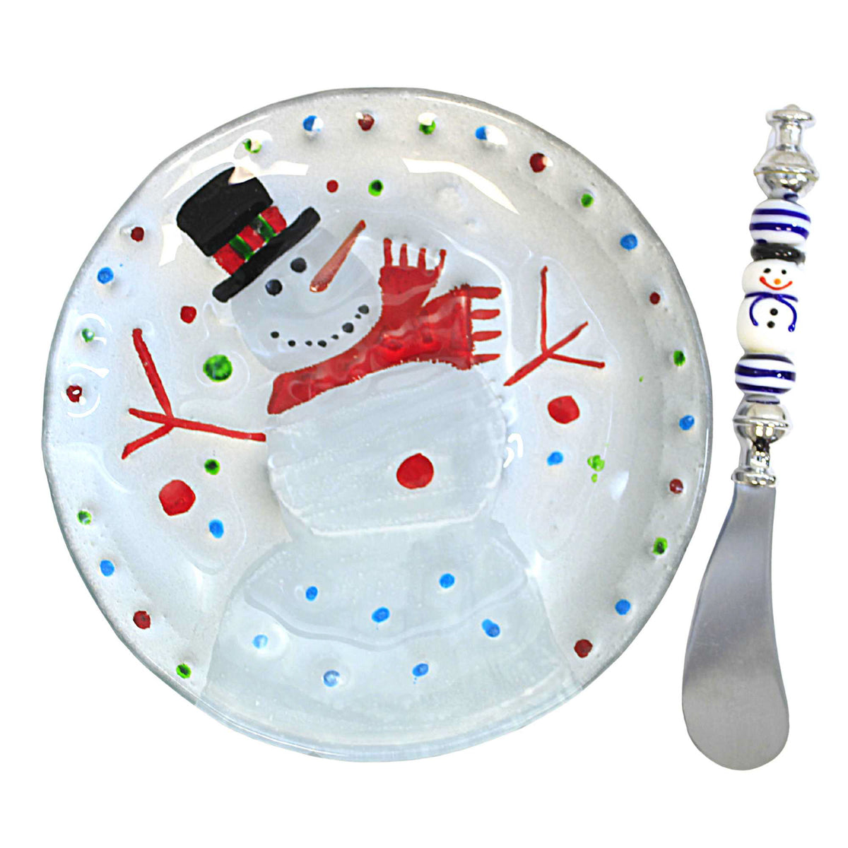 (58886) Snowman Hostess Set