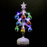 Christmas Glass Light Up Tree/ Mulit Bulb Glass Fairy Lights Ornaments Xm1069 (58895)