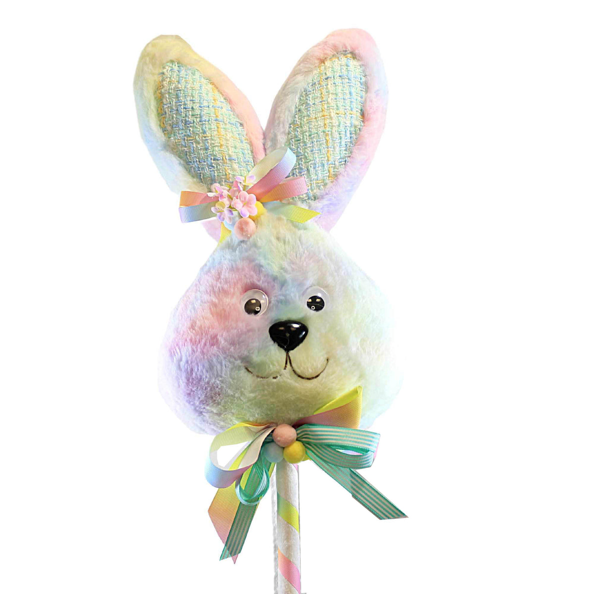 Easter Bunny Head On Stick - - SBKGifts.com