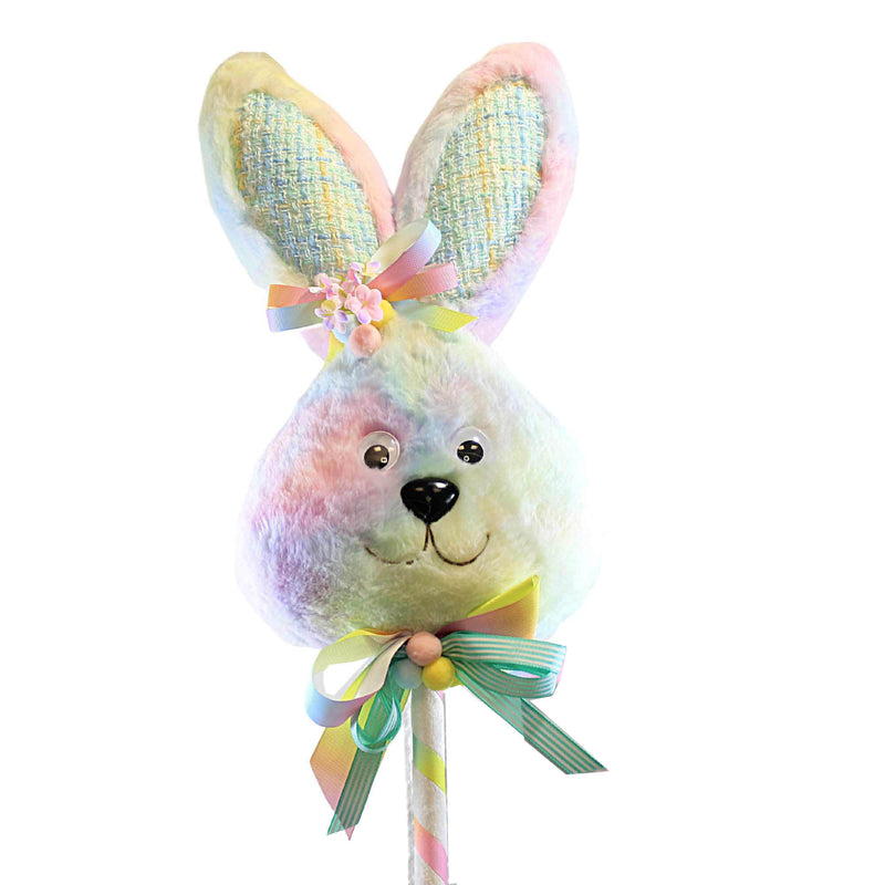 Easter Bunny Head On Stick - - SBKGifts.com