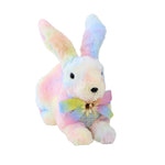 Easter Rainbow Bunny Laying Down Polyester Rabbit Tie-Dyed 0808753 (58903)
