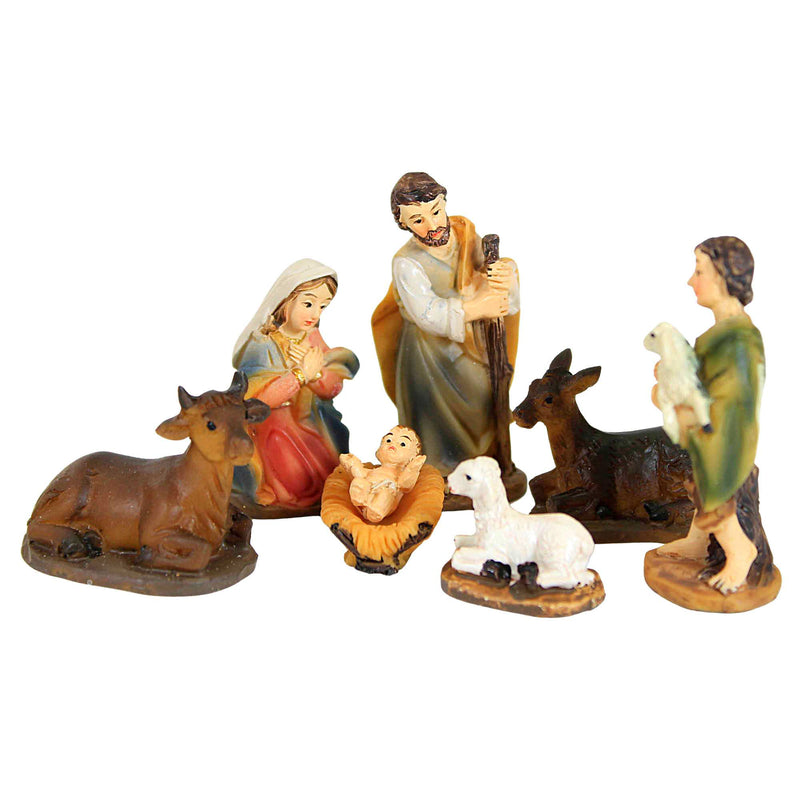 Christmas Mini Nativity Set/12 - - SBKGifts.com