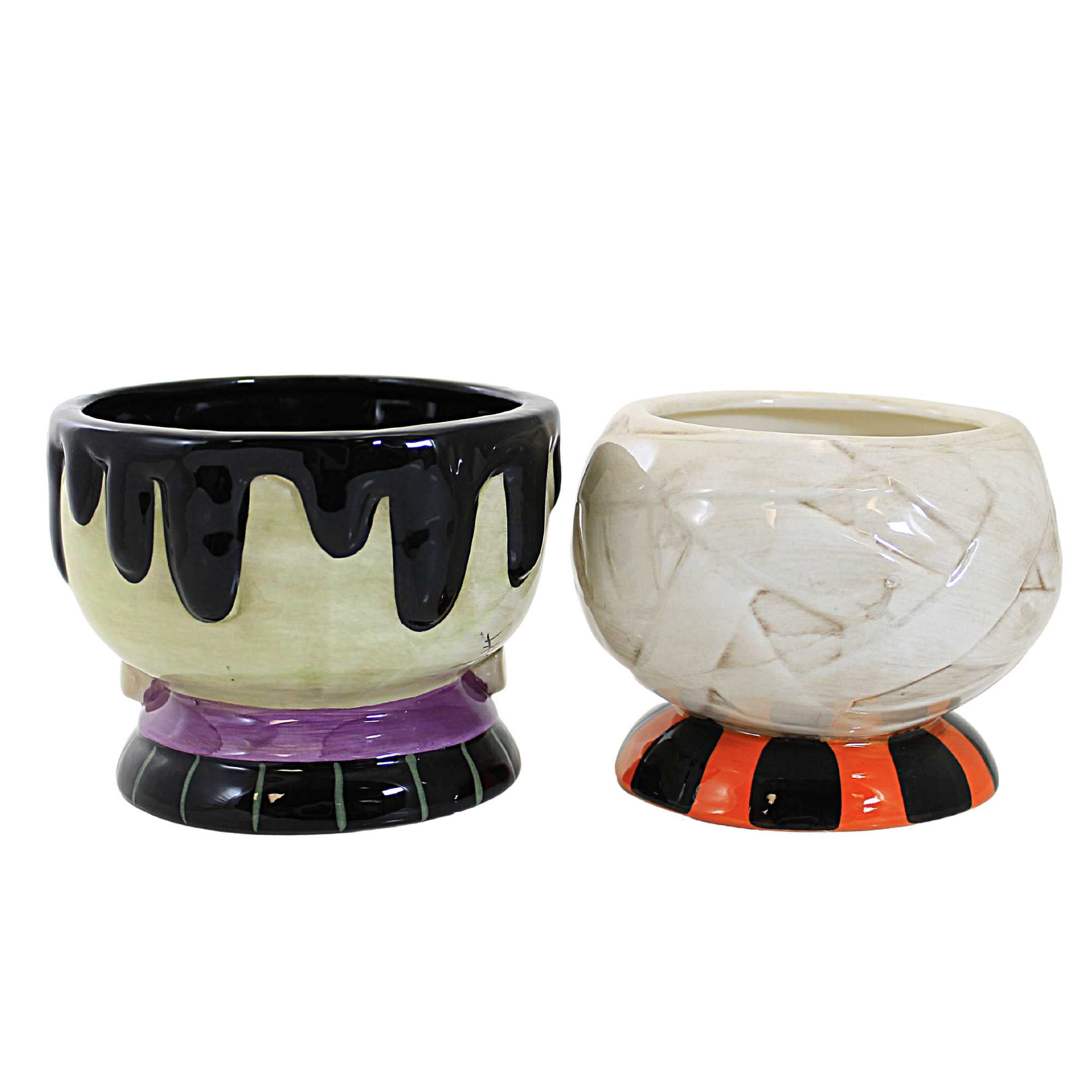 Tabletop Mummy/Frankie Snack Dish Dolomite Halloween Johanna