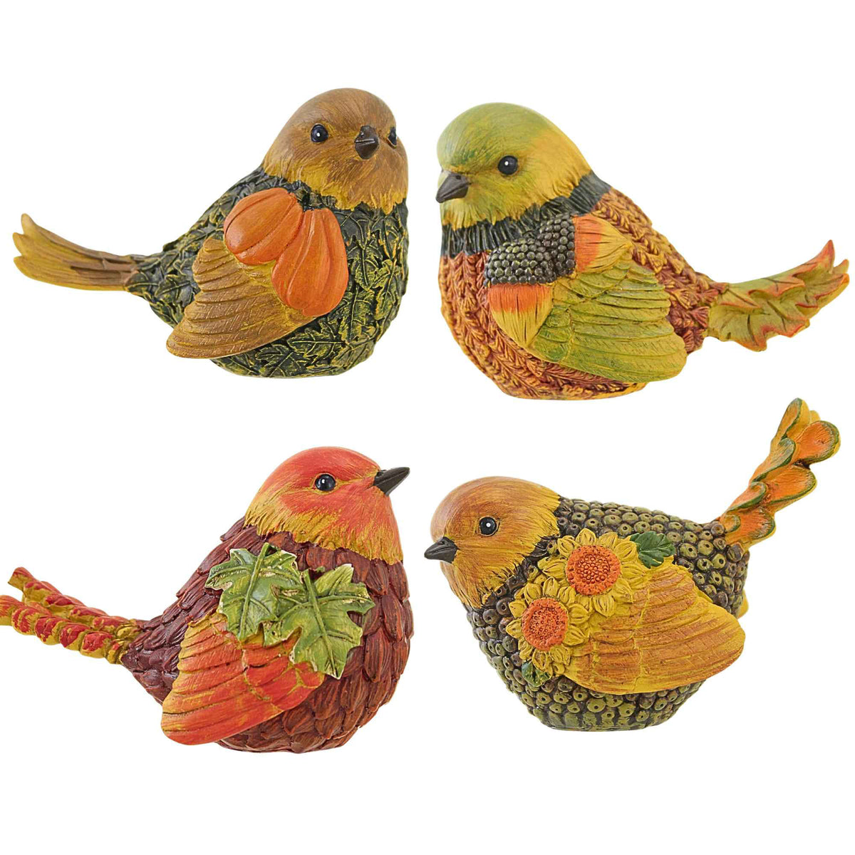 58956 Natural Fall Bird Figurines J5683