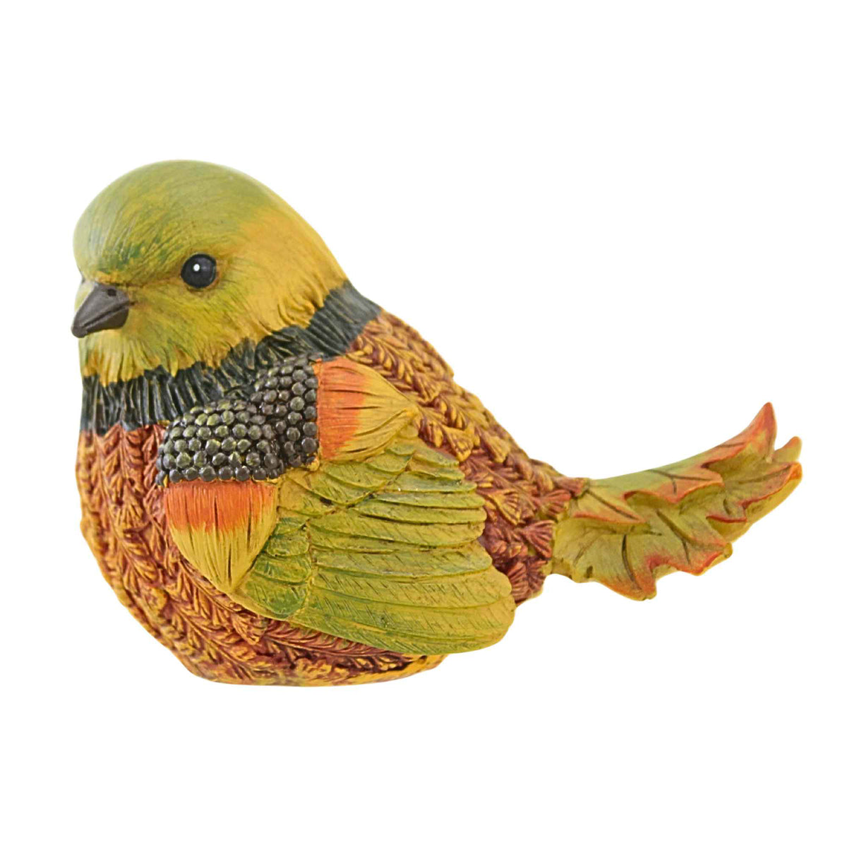 Transpac Natural Fall Bird Figurines - - SBKGifts.com
