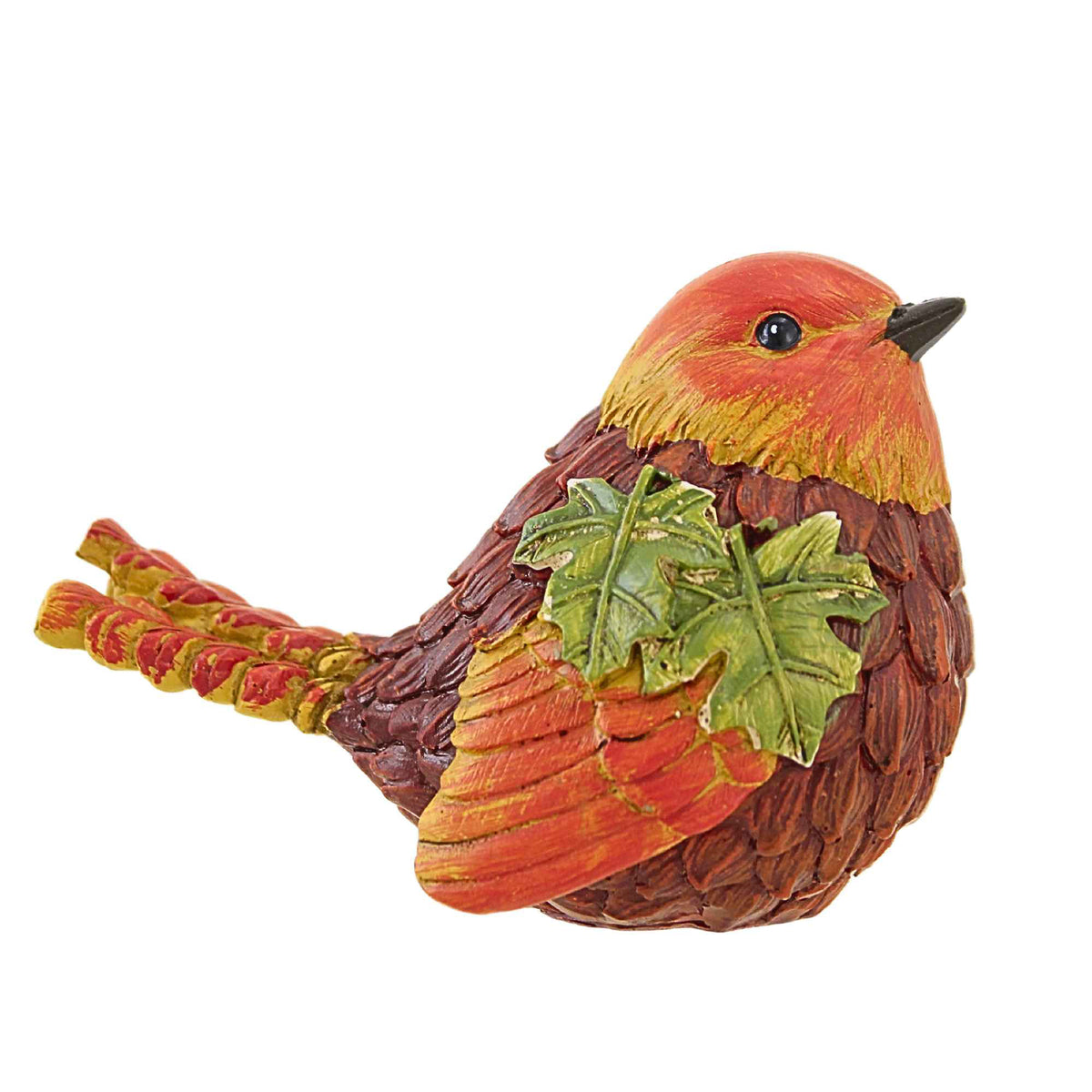 Transpac Natural Fall Bird Figurines - - SBKGifts.com