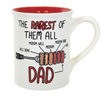 Tabletop Rarest Dad Mug Stoneware Well Done Dad Grilling 6012564 (58959)