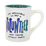 Tabletop Volunteer Hands Mug Stoneware Awesome Actual Worth 6012566 (58960)