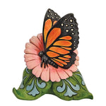 Jim Shore Monarch Butterfly Mini Polyresin Heartwood Creek 6012429 (58971)