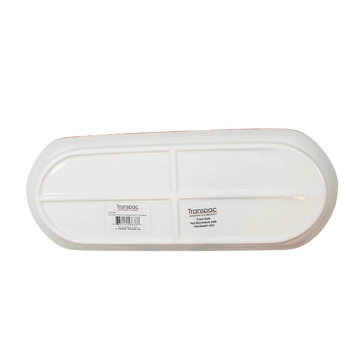 Tabletop Snack Plate W/Boots - - SBKGifts.com