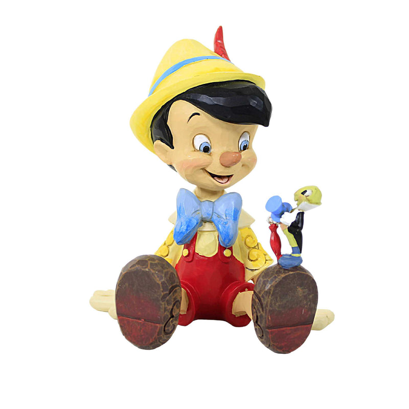 Jim Shore Wishful And Wise Polyresin Pinocchio Jiminy 6011934 (59004)