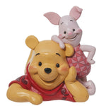 Jim Shore Forever Friends Polyresin Pooh Bear Piglet 6011920 (59008)