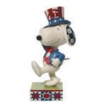 Jim Shore Marching With Glory Polyresin Snoopy Patriotic 6011949 (59012)