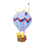 Jim Shore Reaching New Heights Polyresin Snoopy Hot Air Balloon 6011960 (59015)