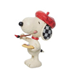 Jim Shore Snoopy Artist Mini Polyresin Peanuts 6011956 (59017)