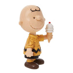 Jim Shore Charlie Brown W/Ice Cream Mini - - SBKGifts.com