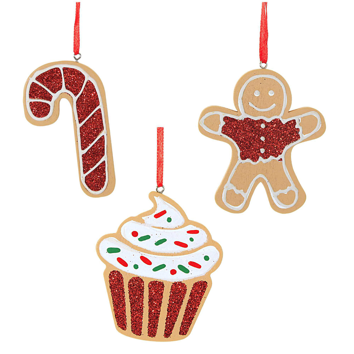 (59037) Gingerbread Ornament Set
