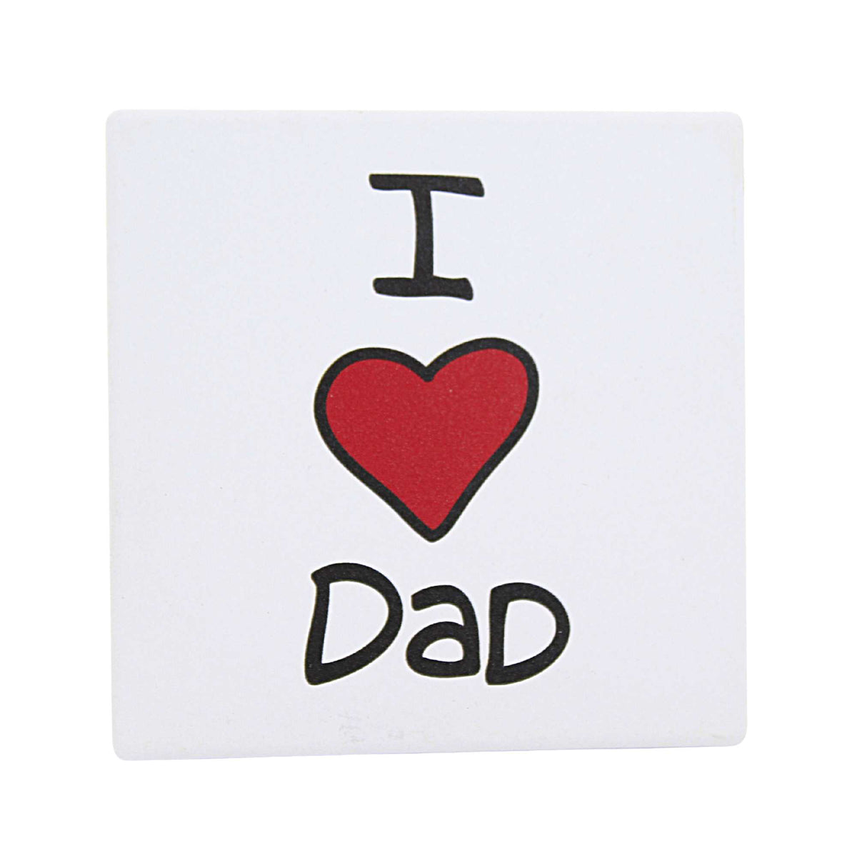 (59047) I Heart Dad Coaster