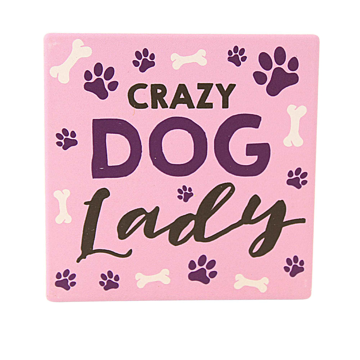 (59054) Crazy Dog Lady Coaster