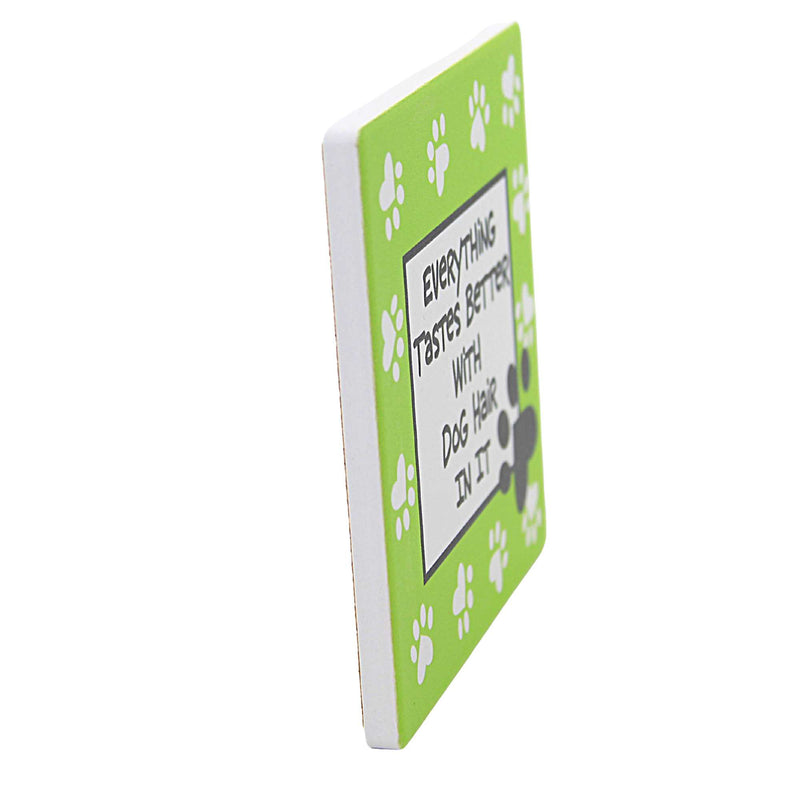 Tabletop Dog Hair Coaster - - SBKGifts.com