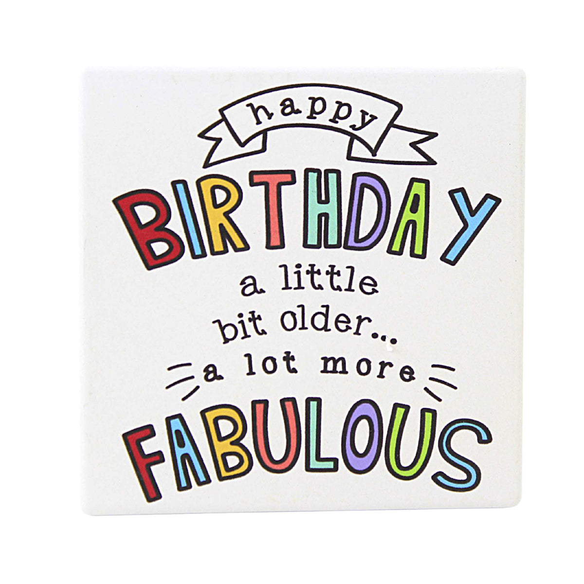 (59062) Birthday Fabulous Coaster