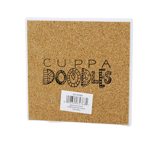 Tabletop Retired Cuppa Doodles Coaster - - SBKGifts.com