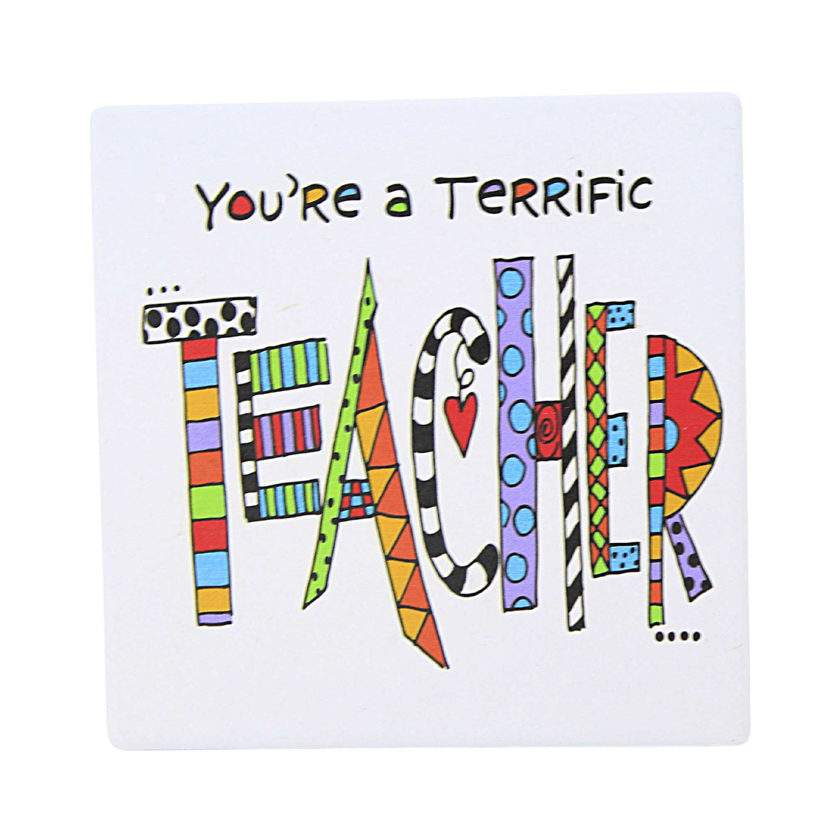 (59080) Teacher Cuppa Dooddles Coaster