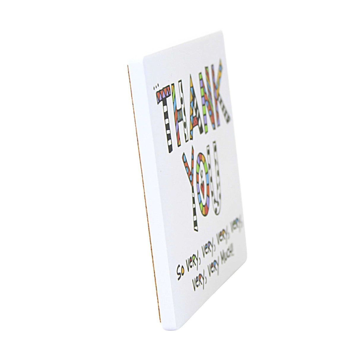 Tabletop Thank You Cuppa Doodles Coaster - - SBKGifts.com