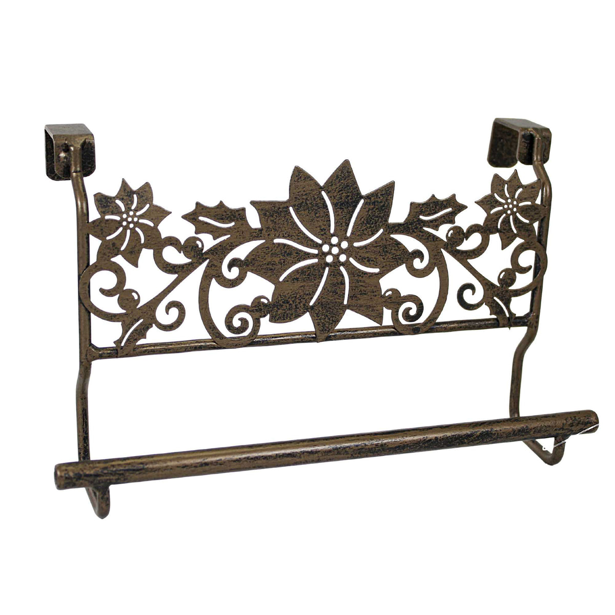(59110) Poinsettia Towel Holder