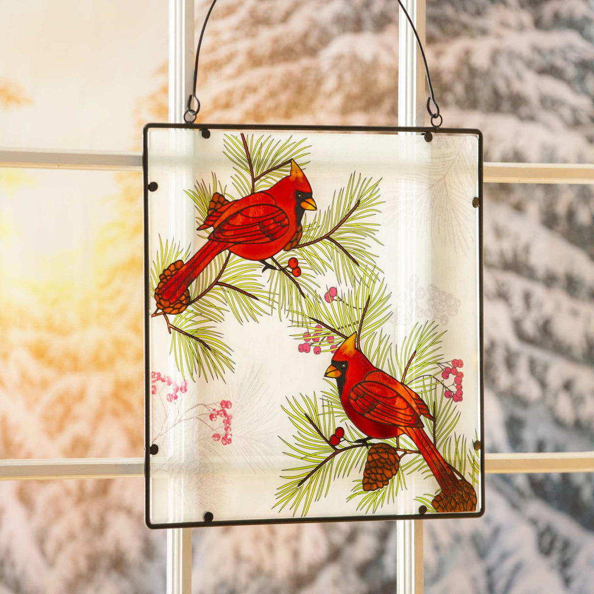 Christmas Winter Cardinal Wall Art - - SBKGifts.com