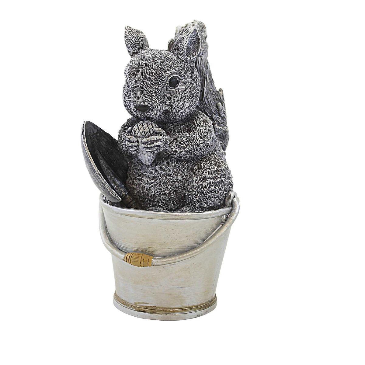 (59118) Squirrel In Bucket Pudgy Pal