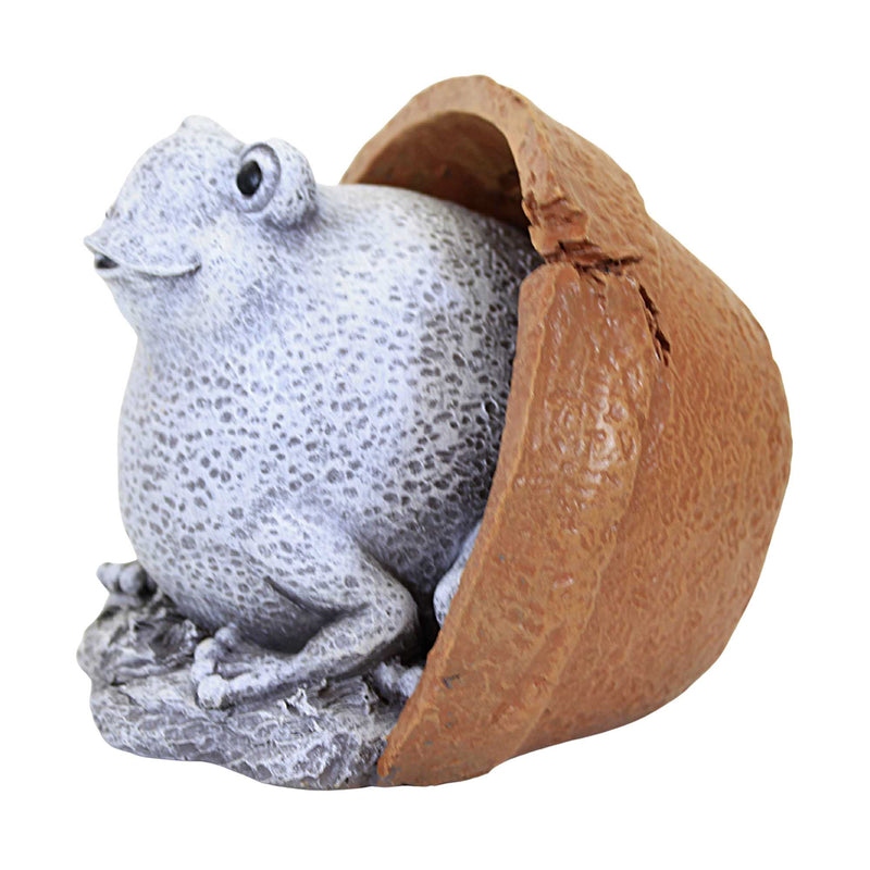 Roman Frog In Pot Statue Pudgy Pals - - SBKGifts.com