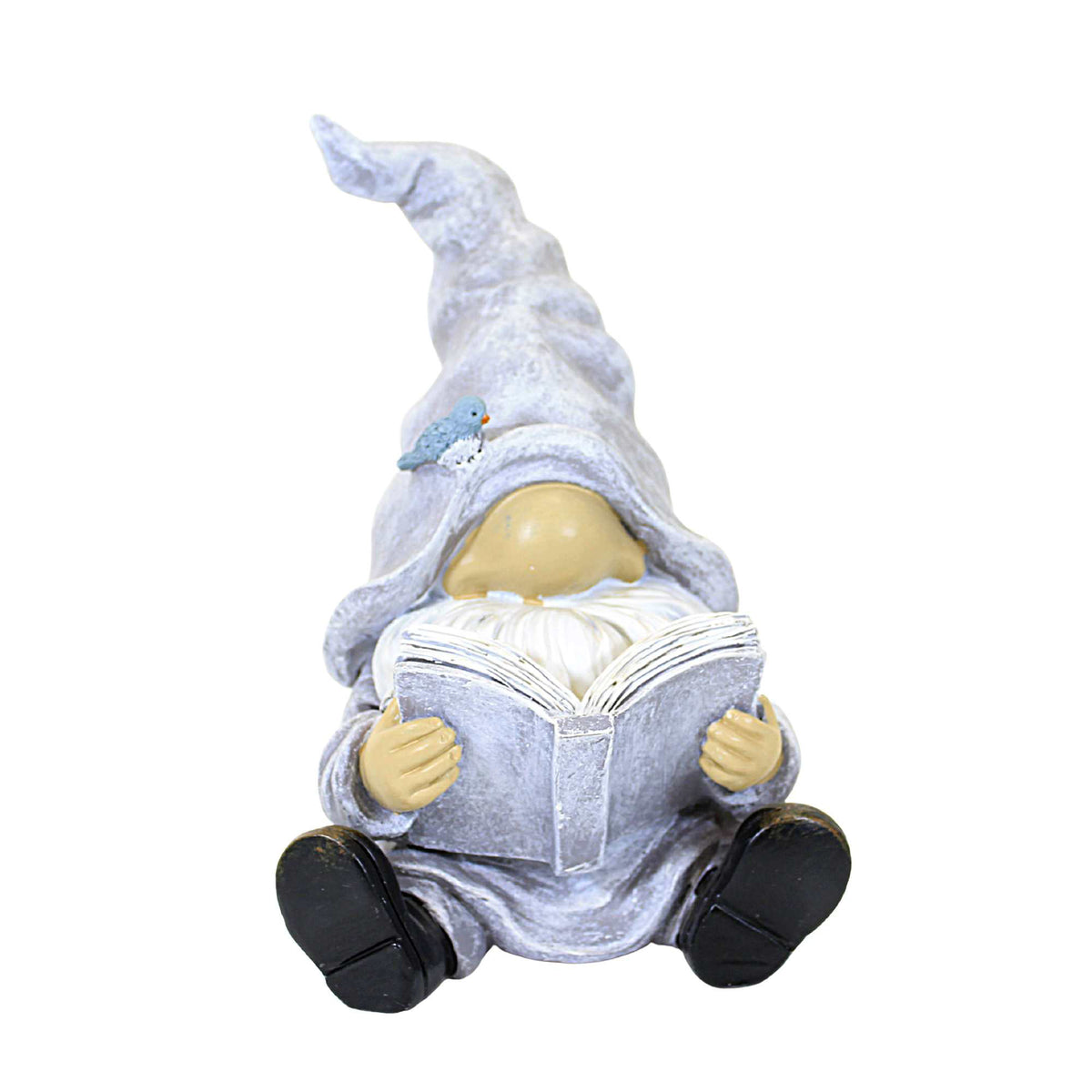 (59125) Book Lover Gnome Statue