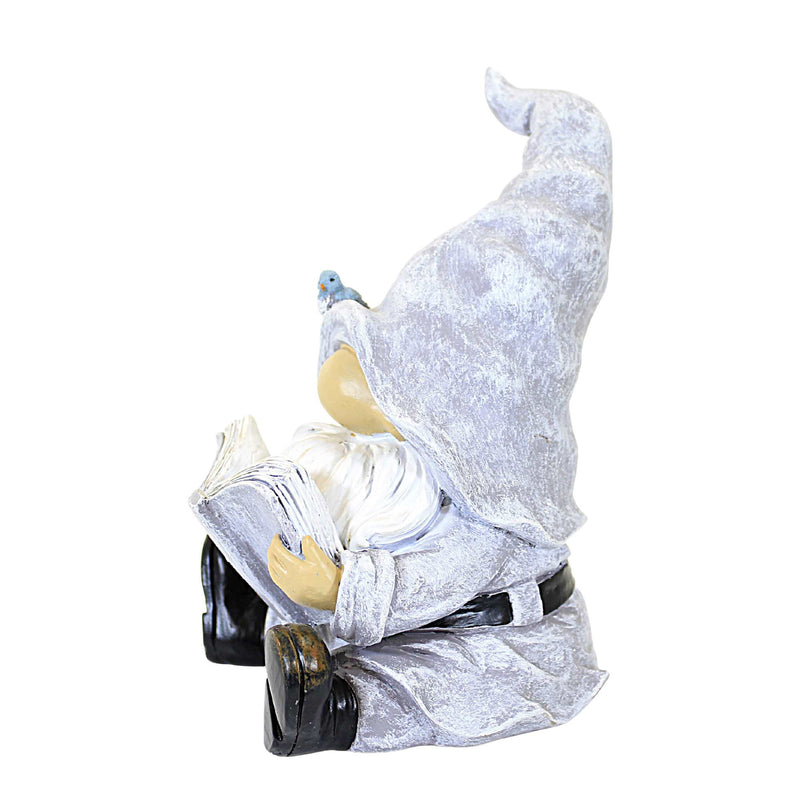 Roman Book Lover Gnome Statue - - SBKGifts.com
