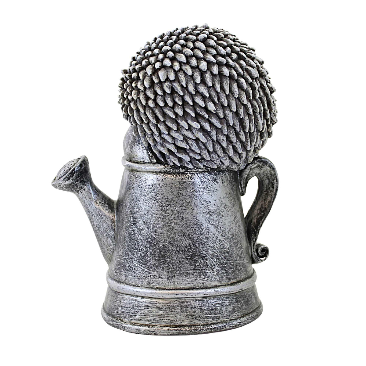 Roman Hedgehog In Watering Can Statue - - SBKGifts.com