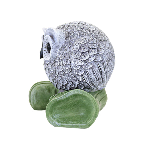 Roman Owl On Boot Pudgy Pal Statue - - SBKGifts.com