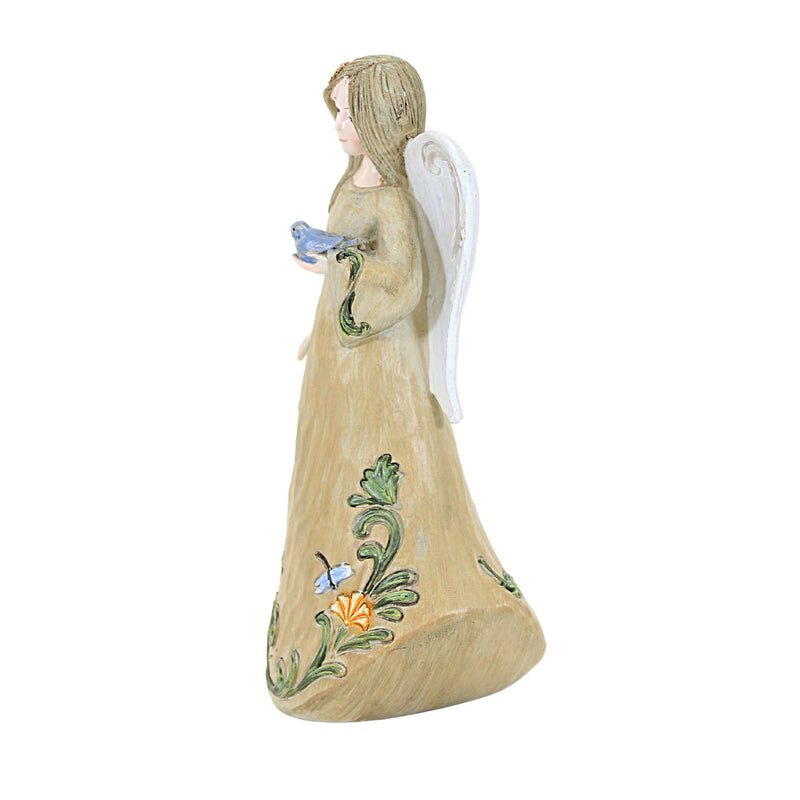 Religious Bluebird Angel - - SBKGifts.com