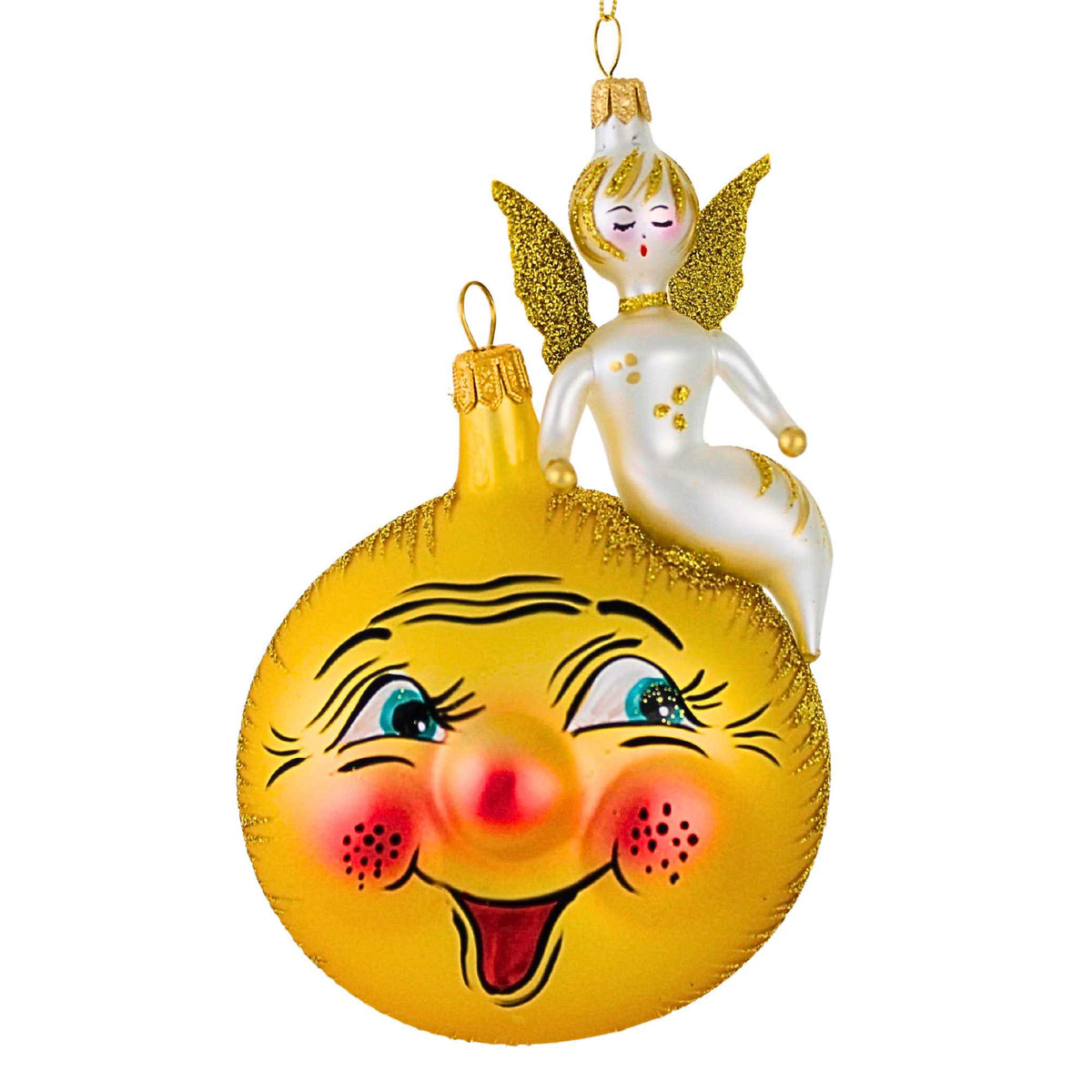 59149 Gold Moon With Angel VN9034