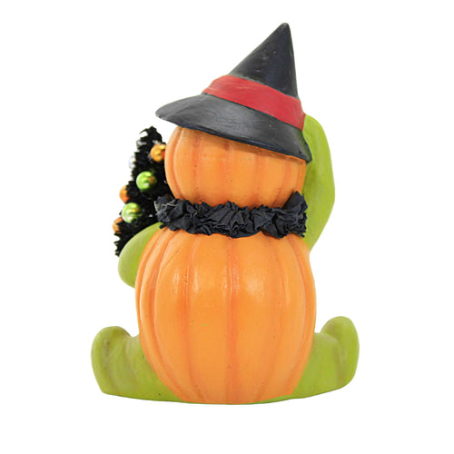 Bethany Lowe Seated Pumpkin Head Witch - - SBKGifts.com