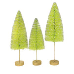 Bethany Lowe Lime Green Trees - - SBKGifts.com