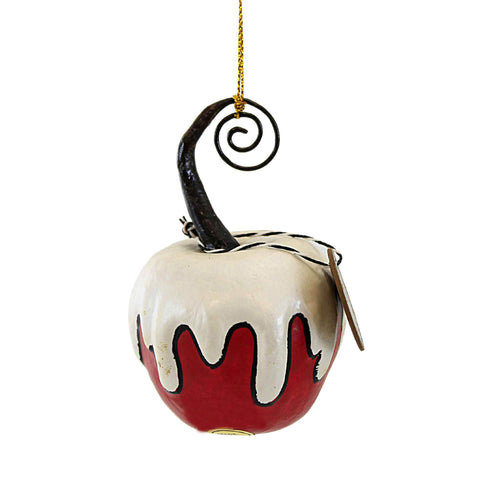 Bethany Lowe Red Apple With White Poison - - SBKGifts.com