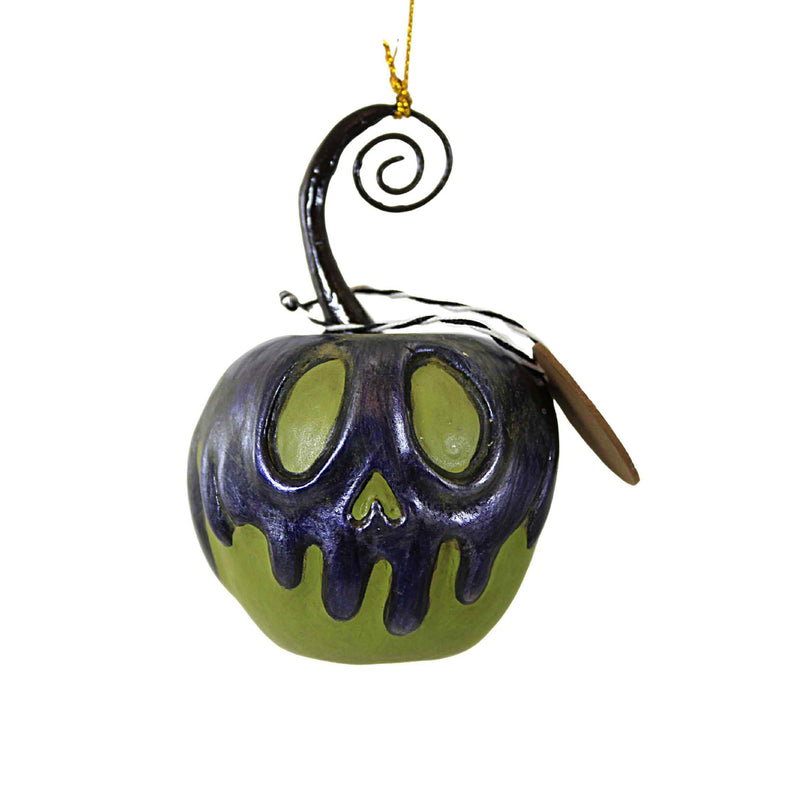 Bethany Lowe Green Apple With Purple Poison Paper Halloween Dripping La2055 (59196)