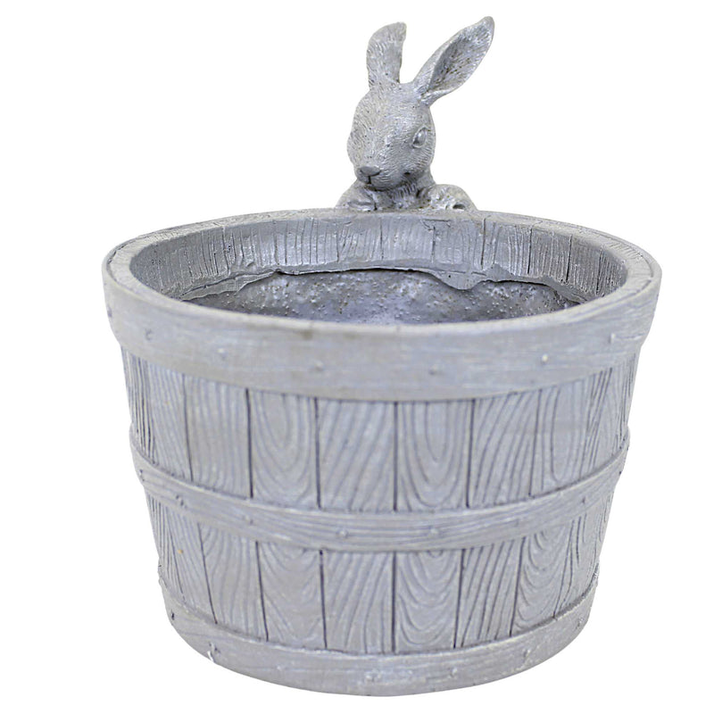 Roman Bunny Bucket Planter - - SBKGifts.com