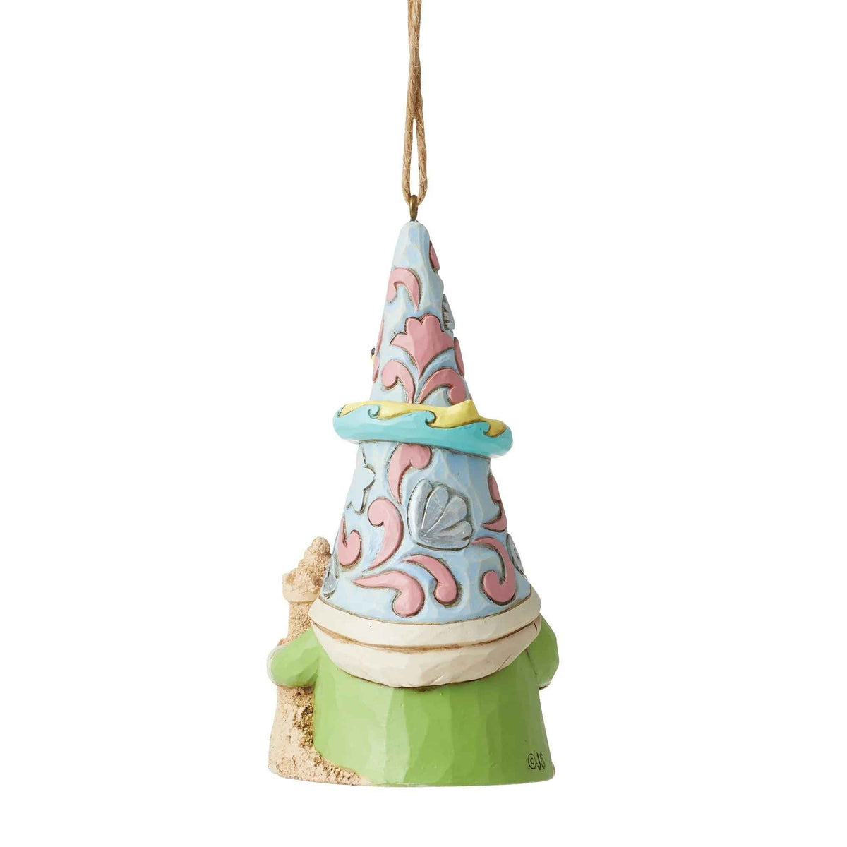 Jim Shore Coastal Gnome With Sandcastle - - SBKGifts.com