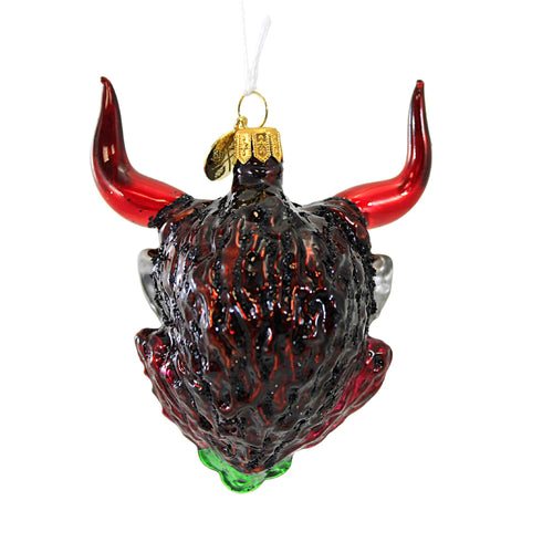 Morawski Gray Krampus W/ Red Horns - - SBKGifts.com