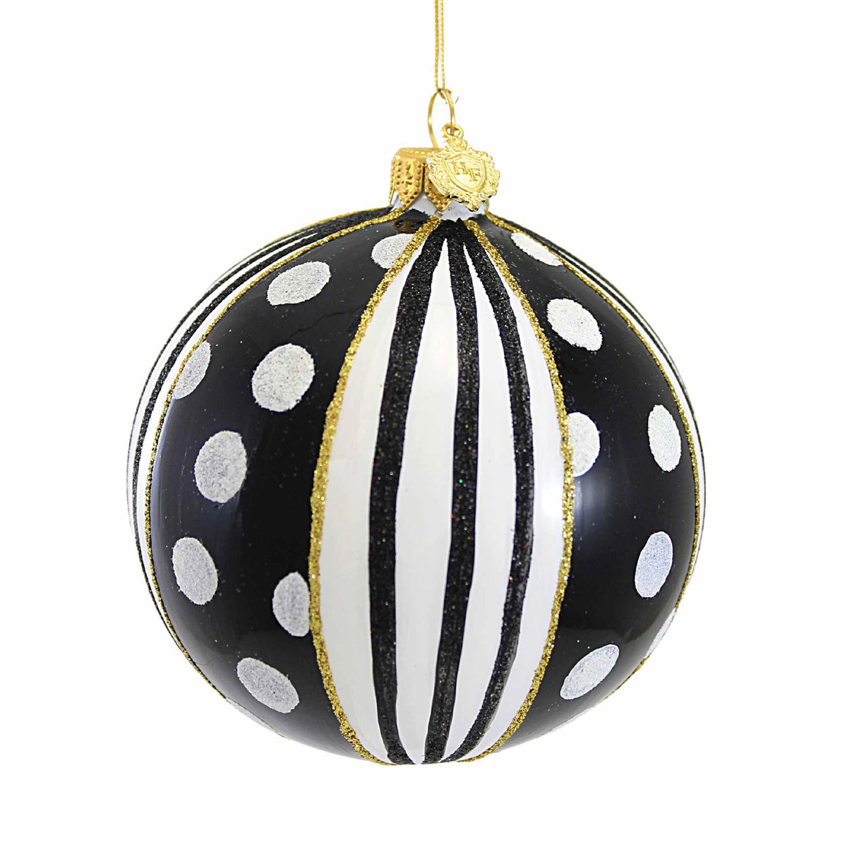 Huras Family Black And White Delight Ball - - SBKGifts.com