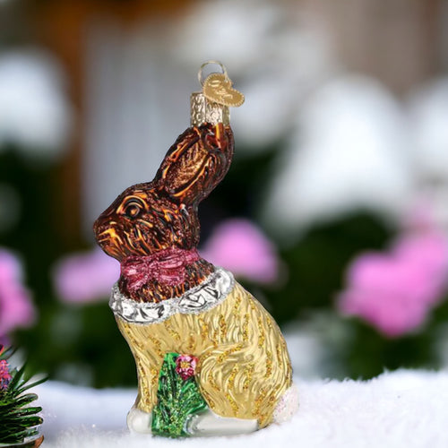 Old World Christmas Chocolate Easter Bunny - - SBKGifts.com