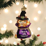 Old World Christmas Trick-Or-Treat Kitty - - SBKGifts.com
