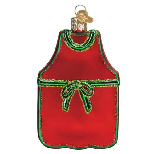 Old World Christmas Bbq Apron - - SBKGifts.com